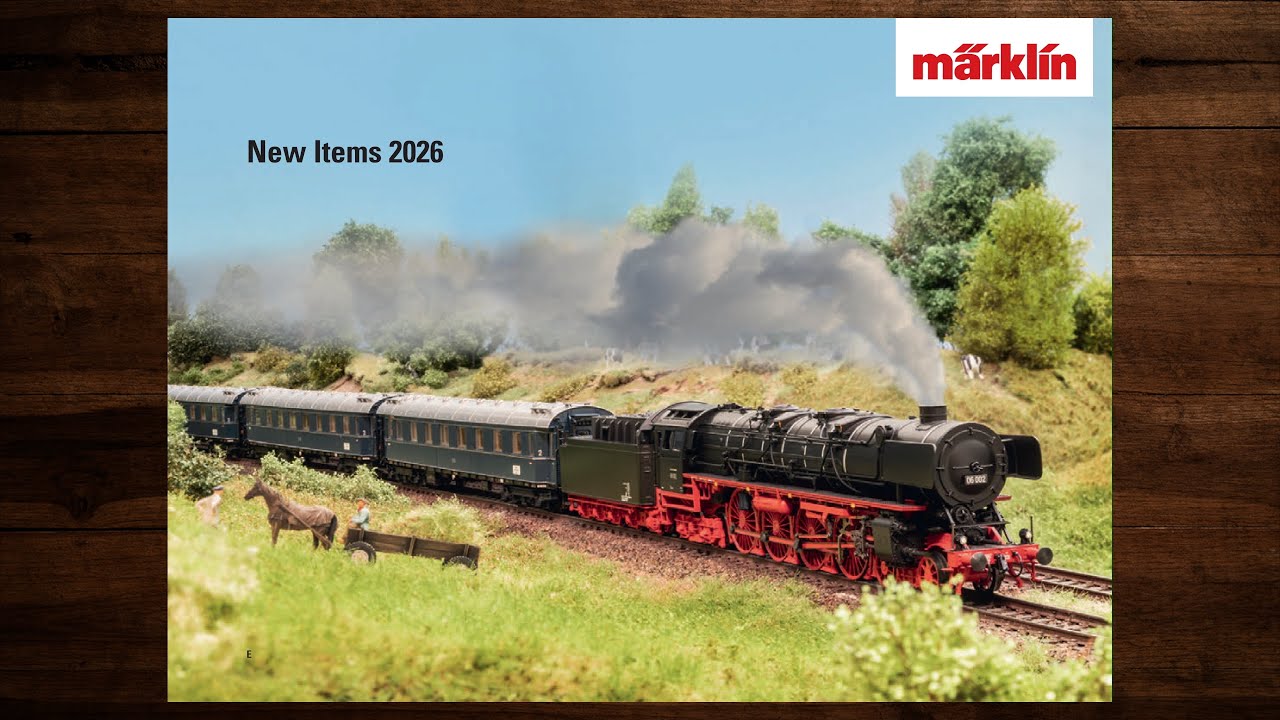 M&auml;rklin Fall New Items 2026 - Model railway, Catalogue, H0