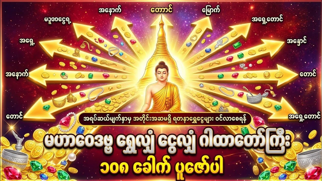 #ရွှေမိုးငွေလျှံ #မဟာဝေဒဗ္ဗမန္တာန်
