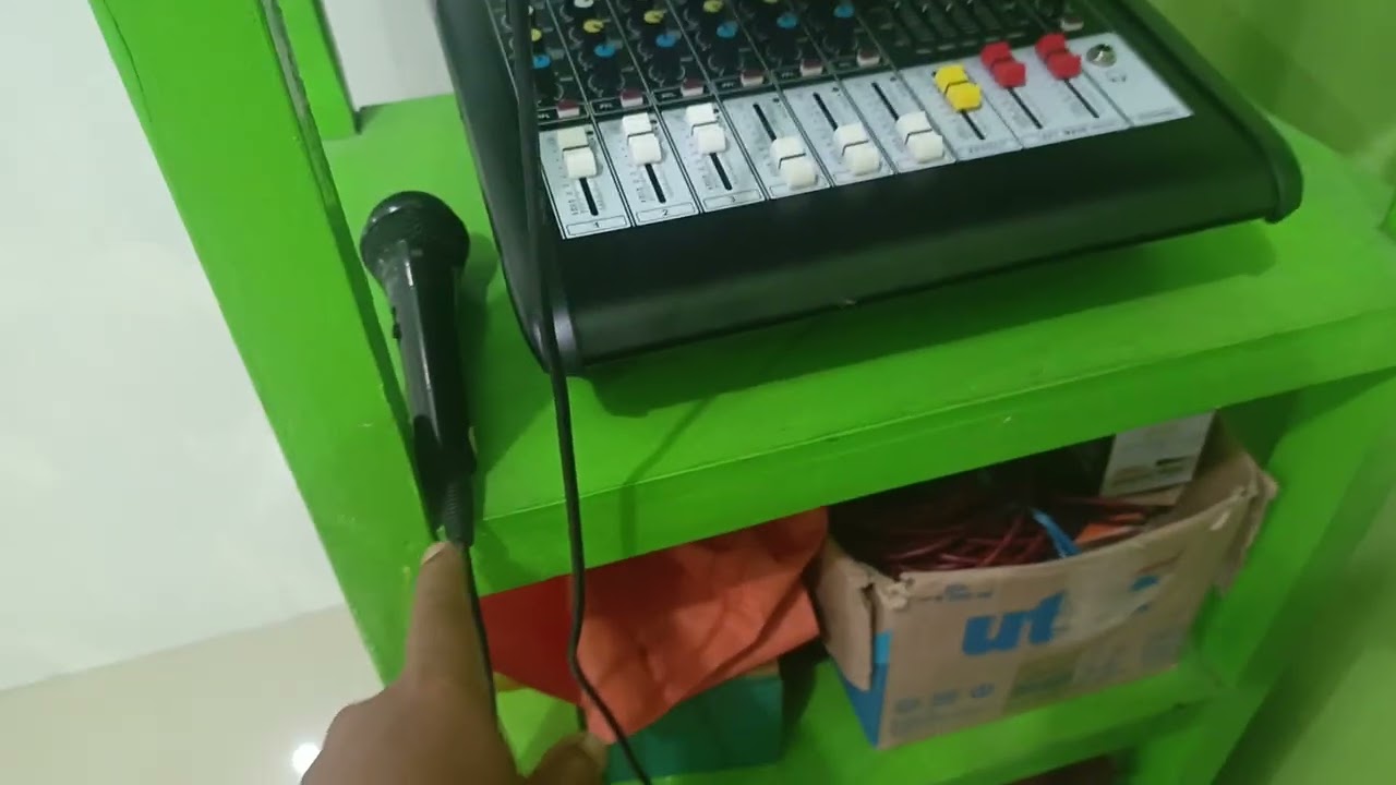 0130-1701 Setting Mixer Power Mic Wireless & Amp Toa Musholla Al Fajar Perum Tekad Makmur 30 Jan 26 