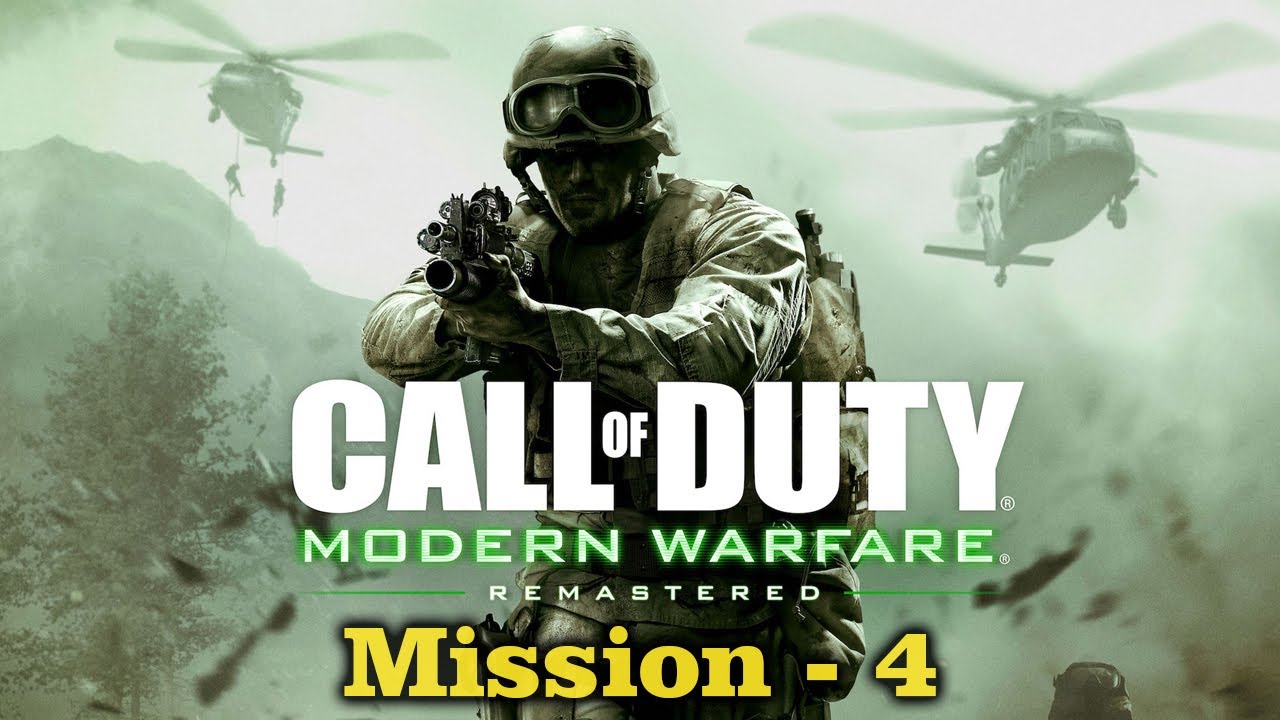 Call of Duty: Modern Warfare Remastered Mission 4 Walkthrough (No Commentary)   #nocommentarygaming