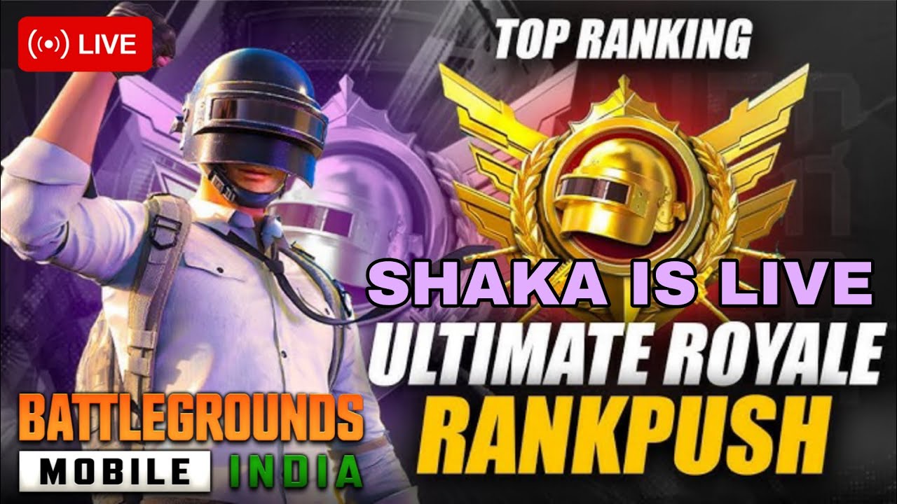 Ultimate Royal Rank Push || Vanguard To Legend || 18 Day Left || BGMI Live