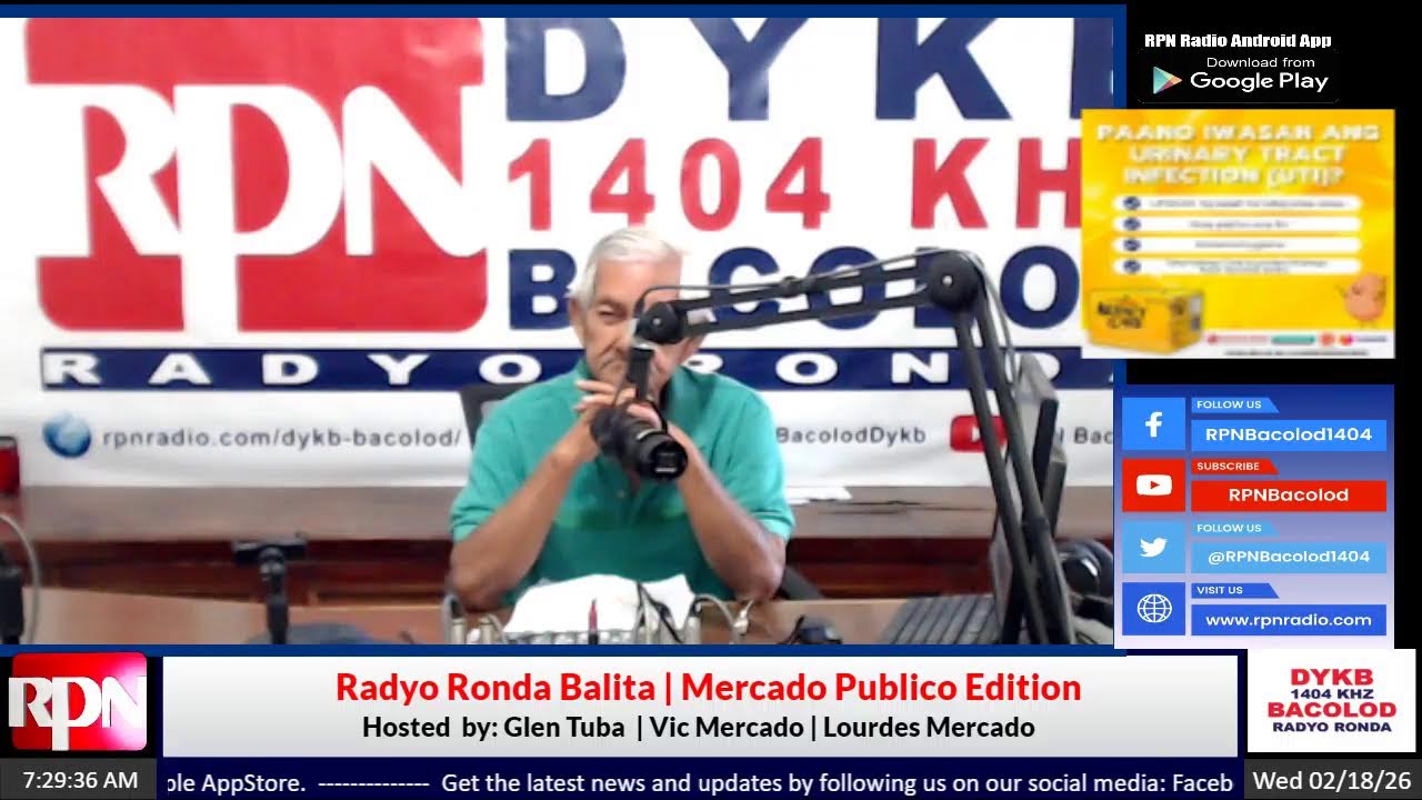 RADYO RONDA BALITA | MERCADO PUBLICO EDITION   |   FEB. 18.2026