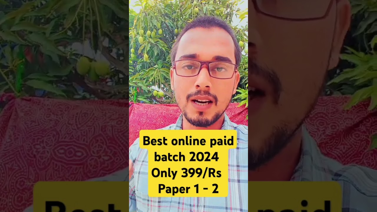 Best online paid batch Uptet 2024 | Paper 1-2 #shorts #uptet #uptetonlinecoaching