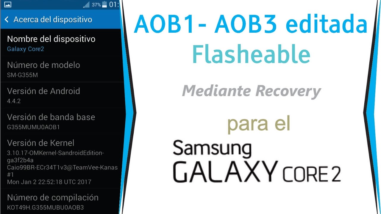 Instalar AOB1 mediante recovery | GonicDroid