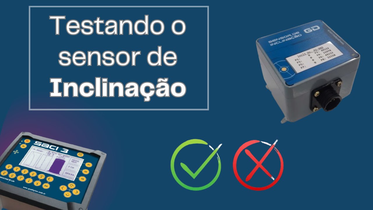 Tutorial para teste do sensor de inclina&ccedil;&atilde;o