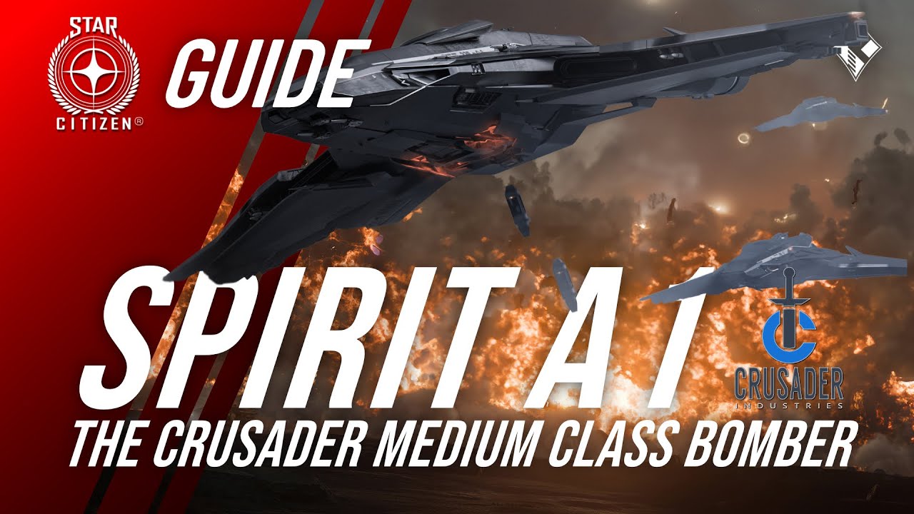 Анализ бомбардировщика Crusader Spirit A1 Star Citizen: всё, что вам нужно знать в обзорном руков...