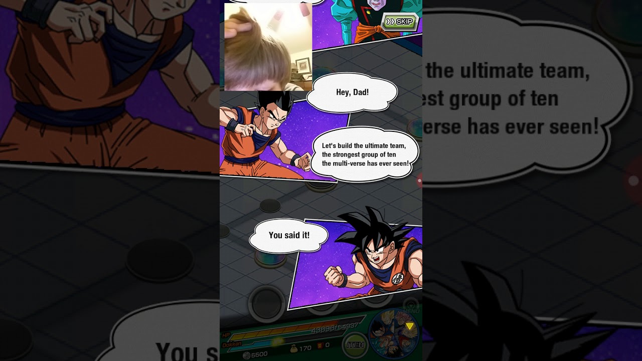 Dbz dokann battle part 1/2