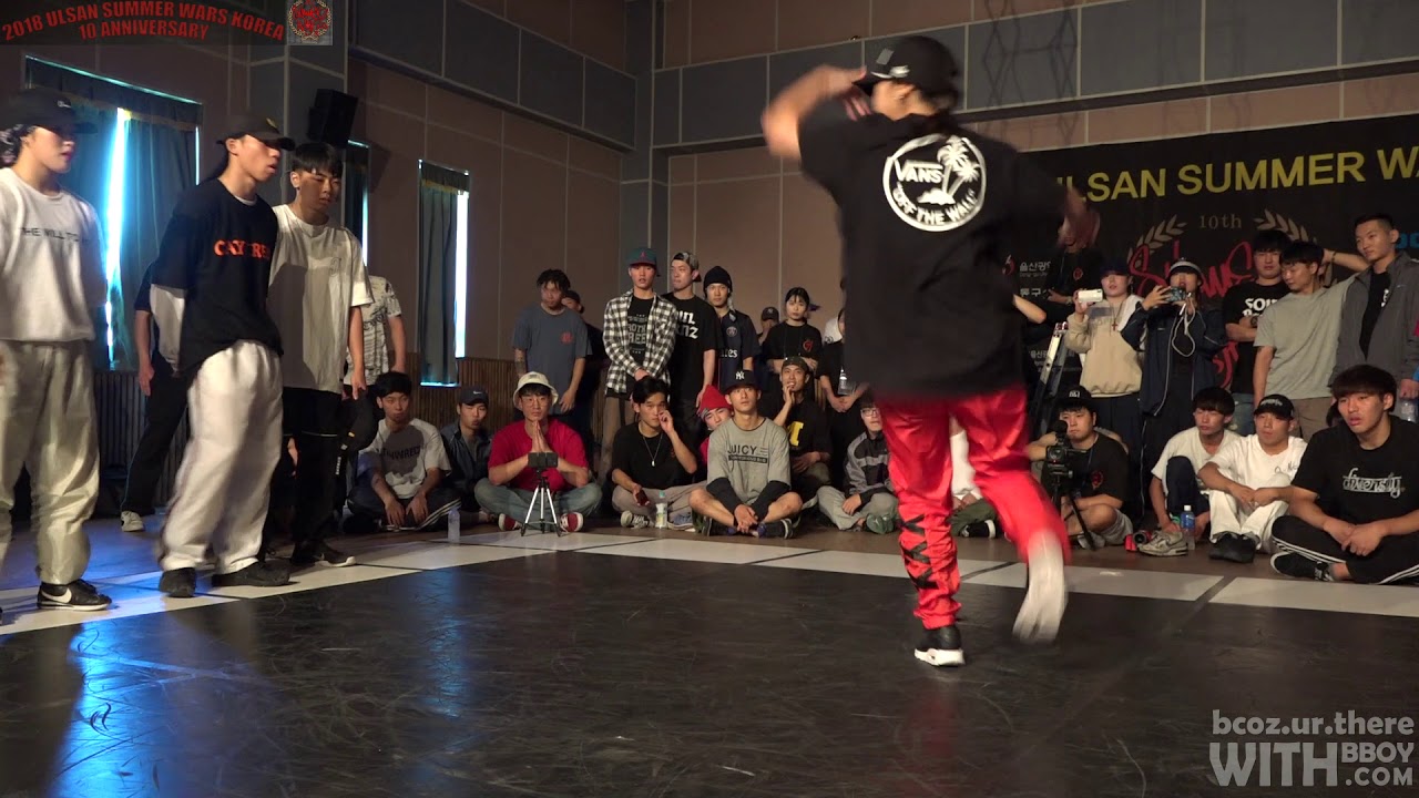 (CREW:예선2)BREAK NATION vs LES'S BURN IT | 2018 ULSAN SUMMER WARS vol.10 | WITHBBOY