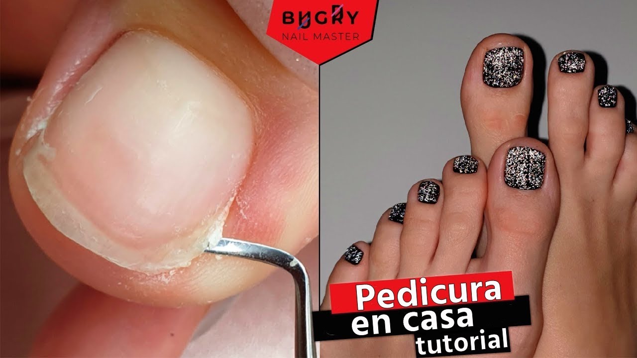 PEDICURE EN CASA | en mi amor misma 😅 #TatianaMaestradeUñas
