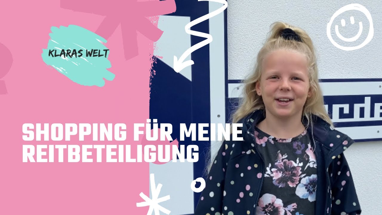 FMA Vlog: Shopping für meine Reitbeteiligung Moja 🐴 | @Klaras-Welt