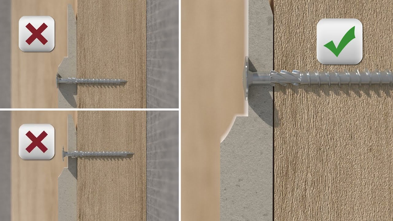 Montage af Hardie® VL Plank