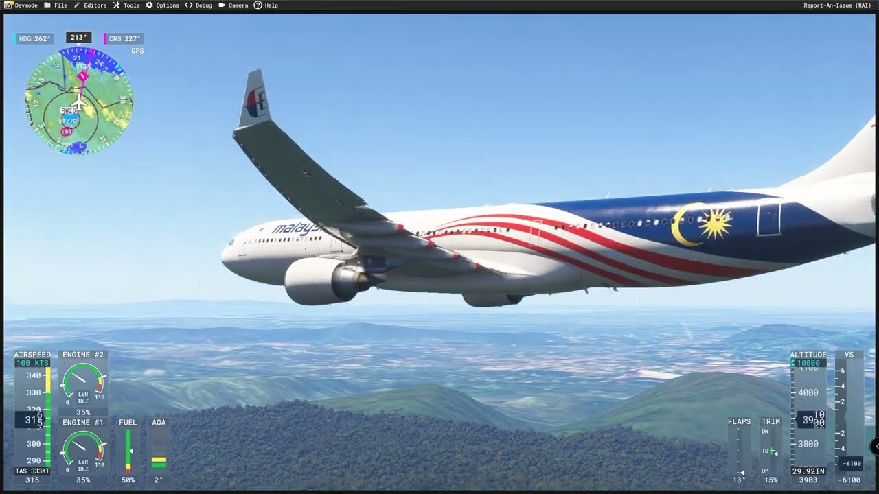 Airbus A330 Take Off And Landing