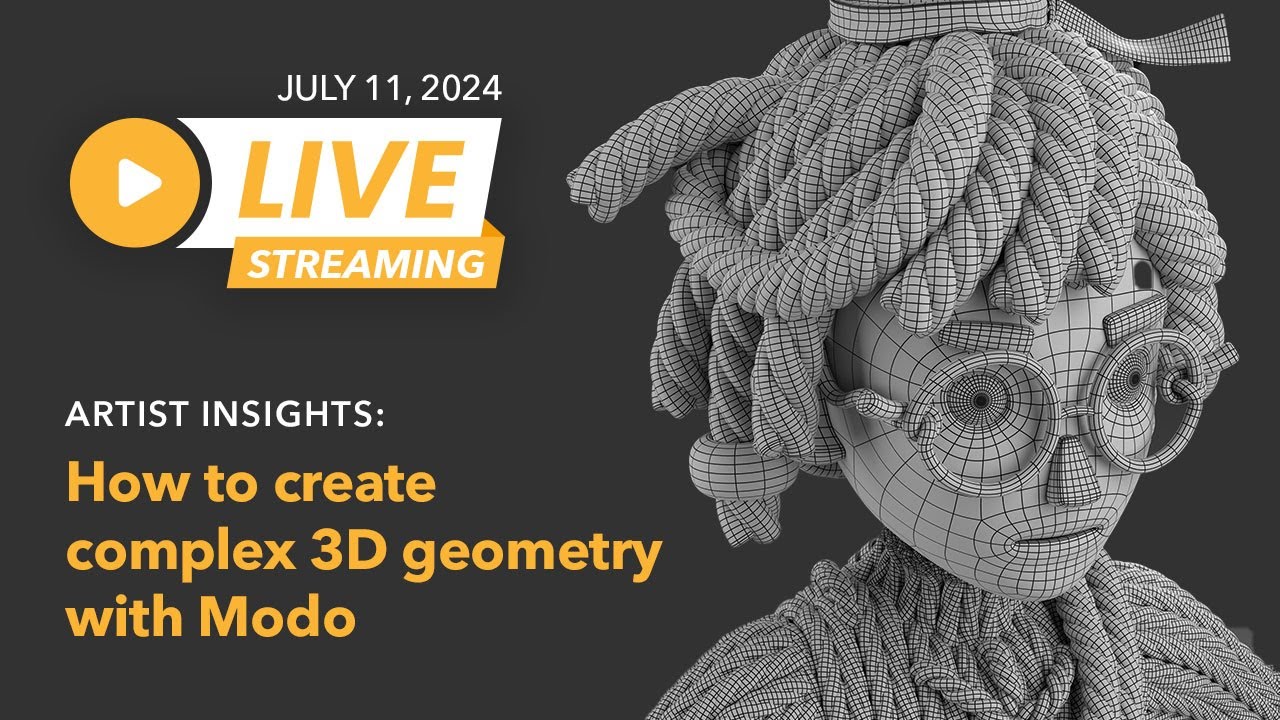 Artist insights: How to create complex 3D geometry with Modo