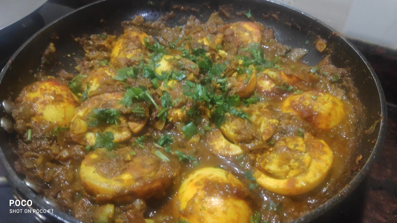 Goan style ruchik tawa egg fry tonak in konkani Language 🤤