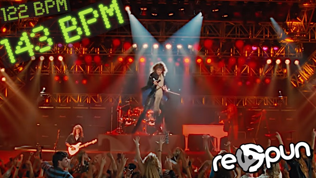 Livin' On A Prayer - Bon Jovi ✧ respun 122 to 143 bpm ✧ 🔥Friday Fire🔥