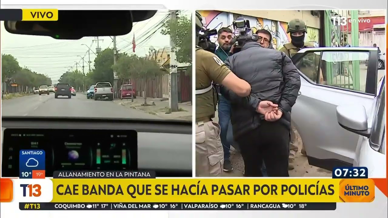 Cae banda que se hacía pasar por policías para cometer delitos