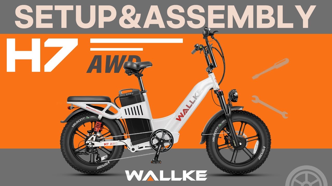 2024 Wallke H7 AWD Ebikes Assembly Guidance