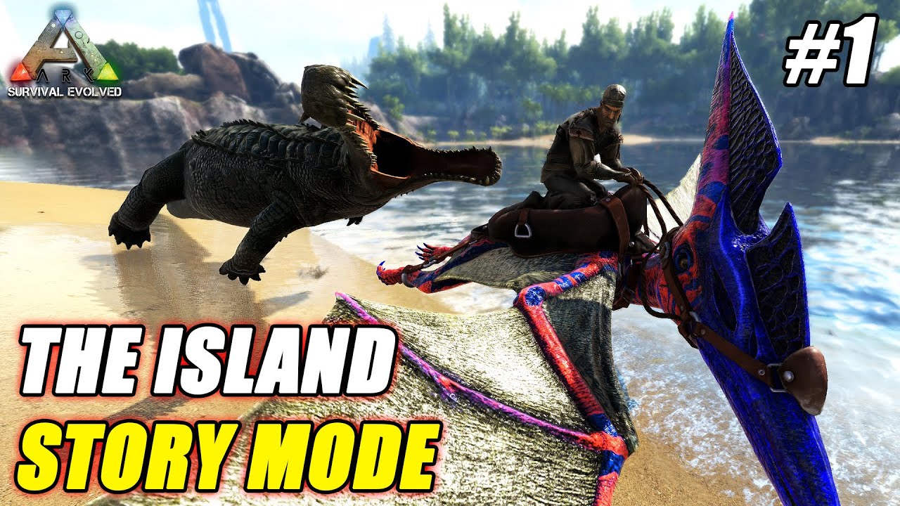 KITA MULAI ARK TAPI NGIKUTIN ALUR CERITANYA DARI AWAL - ARK STORY MODE  EPS 1