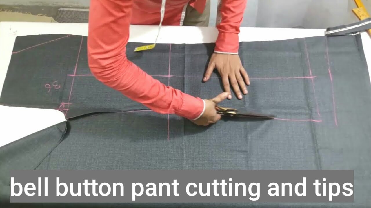 Bell bottom pant cutting step by step /bell bottom pant very easy cutting/hindi