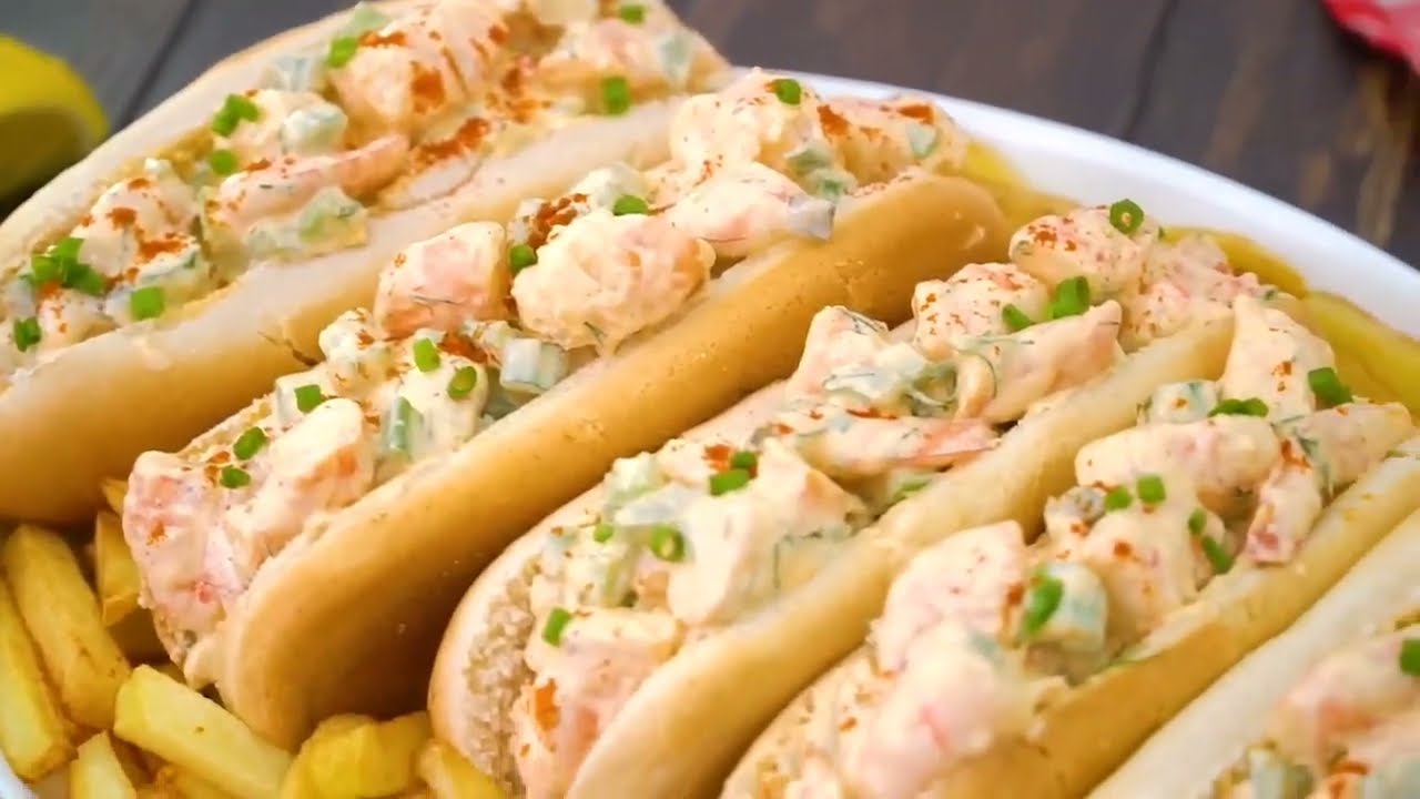 NEW!!! Shrimp Rolls Sandwich recipe - Cooking With Joy