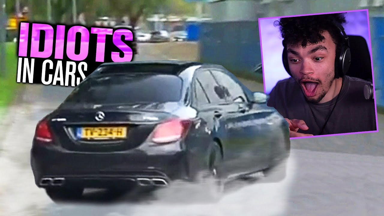Reacting to IDIOTS IN CARS...