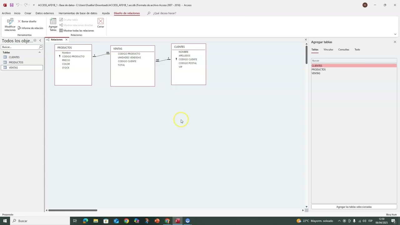 Curso Access 2025  #4 - Relaciones y Consultas Seleccionar Avanzadas