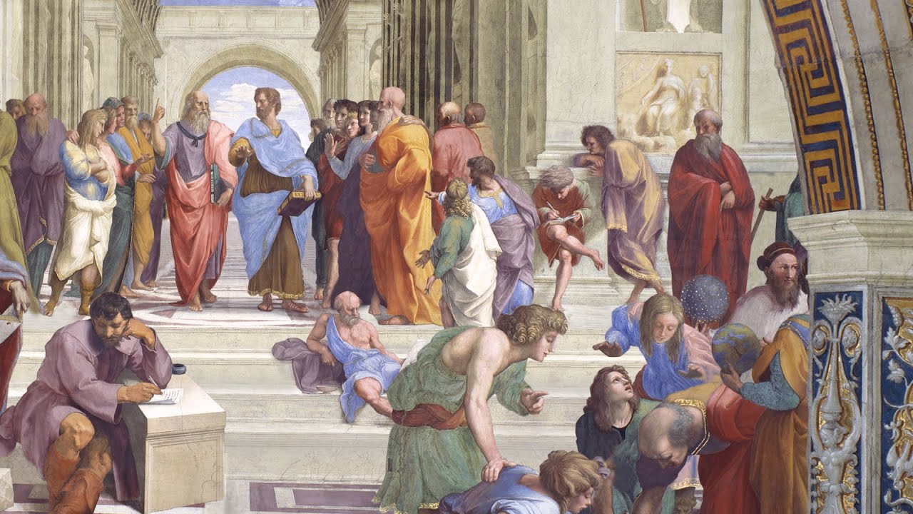 Musei Vaticani, Scuola di Atene - Raffaello Sanzio - 3D Reconstruction