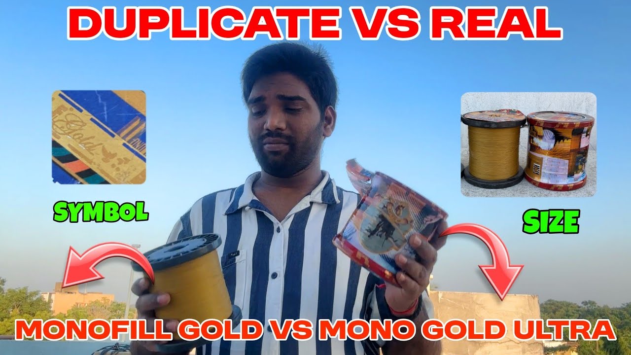 How to Identify Original Mono Gold Ultra & Monofill Gold 🪁 Duplicate vs Real Manja Test in Telugu 🎯
