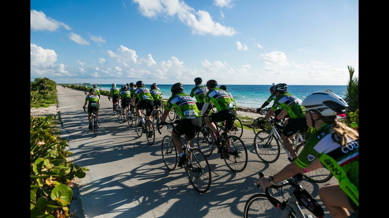 See GFNY Cozumel from inside the peloton with TDN Desafio