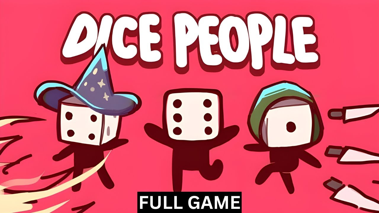 Dice People - Full Game (100%) | 4K 60FPS Walkthrough (No Commentary) | Benji