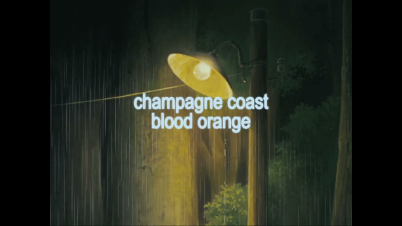 champagne coast - blood orange (reverb ending instrumental looped)
