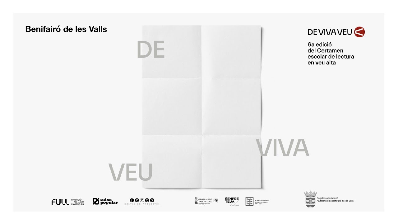 Certamen De Viva Veu Benifairó de les Valls - 2021