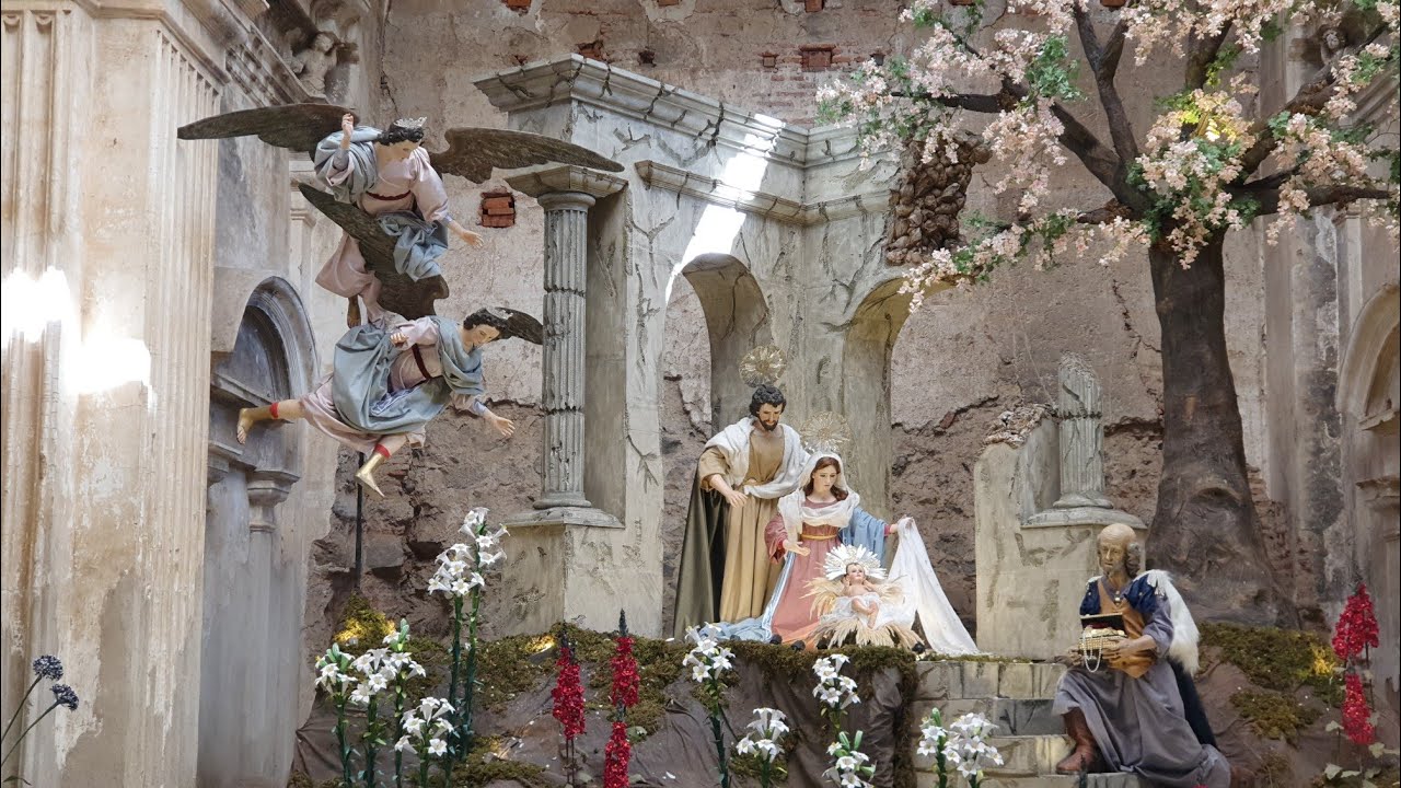 El más grande de Antigua. Tour Nacimientos 2019-2020 Ruinas de Catedral Antigua Guatemala. 7.1.2020