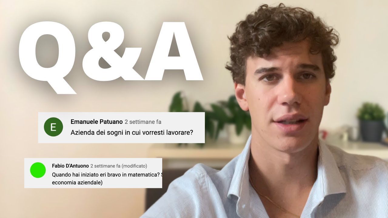 VIDEO Q&A - direttamente da St. Gallen