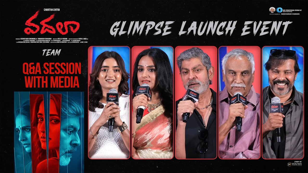 Vadhala Movie Team Q&A Session With Media at Glimpse Launch Event | YouWe Media