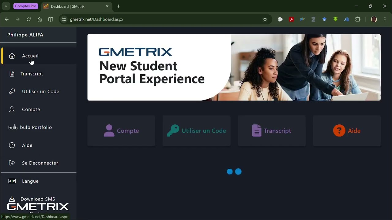 Réussir sa formation sur la plateforme GMetrix AUF TCHAD