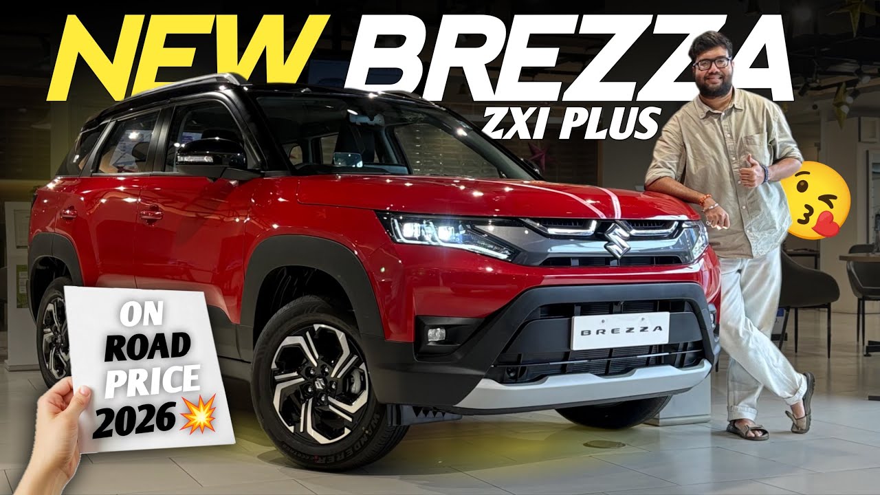 WORTH IT?🔥New Maruti Suzuki Brezza 2026 Model - On Road Price, Features, Full Review✅