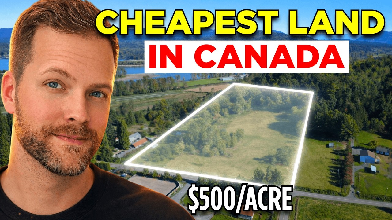 10 Most Affordable Places to Buy Land in Canada in 2026