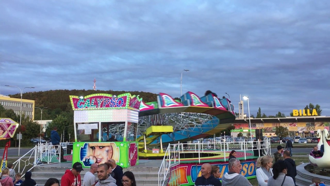 Klokočinský jarmok Nitra 2018 atrakcia Calypso