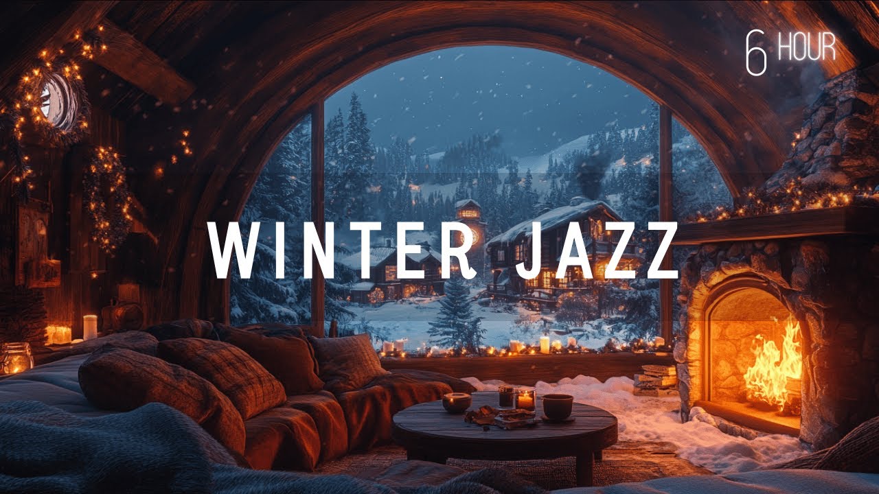 Cozy Winter Jazz ❄️ Relaxing Instrumental Piano Music for Studying, Work & Reading