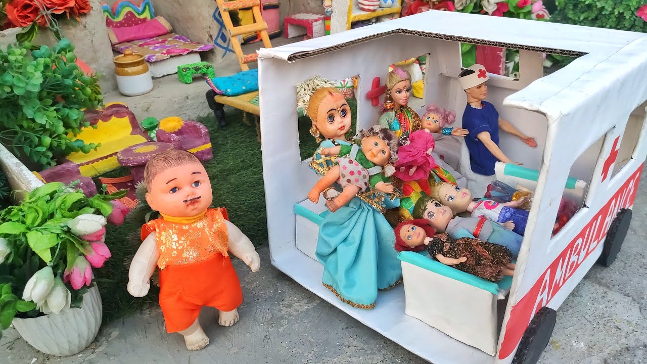 Barbie Doll All Day Routine In Indian Village/Radha Ki Kahani Part -409/Barbie Doll Bedtime Story||
