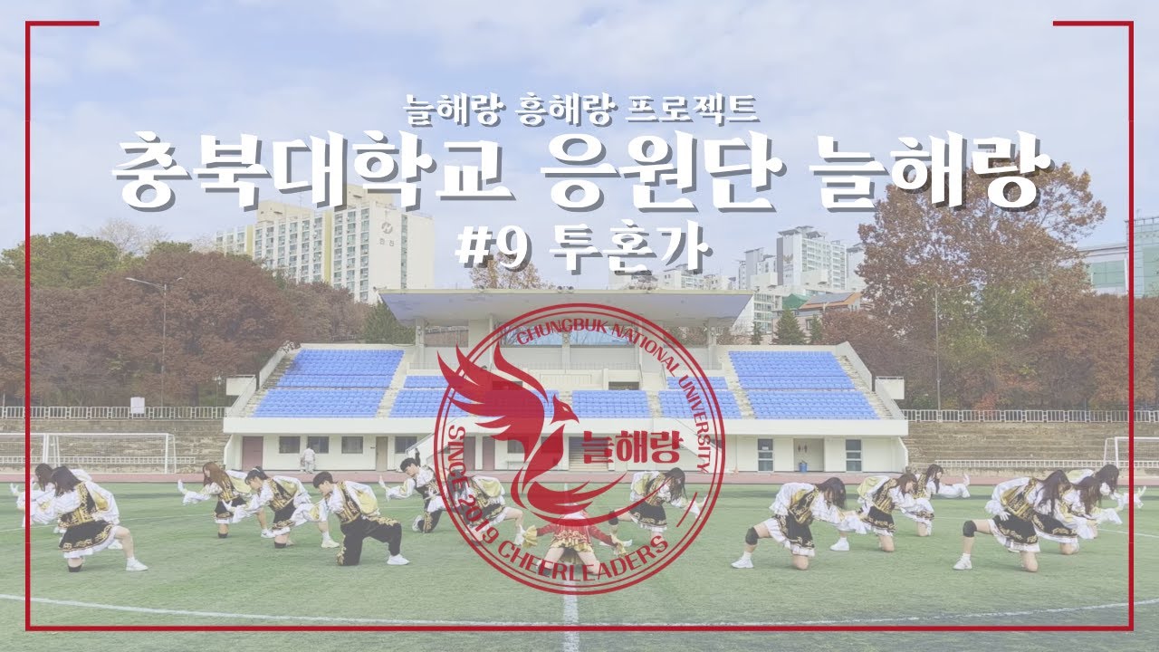 [충북대학교 응원단] 늘해랑 흥해랑 #9 투혼가 치어리딩