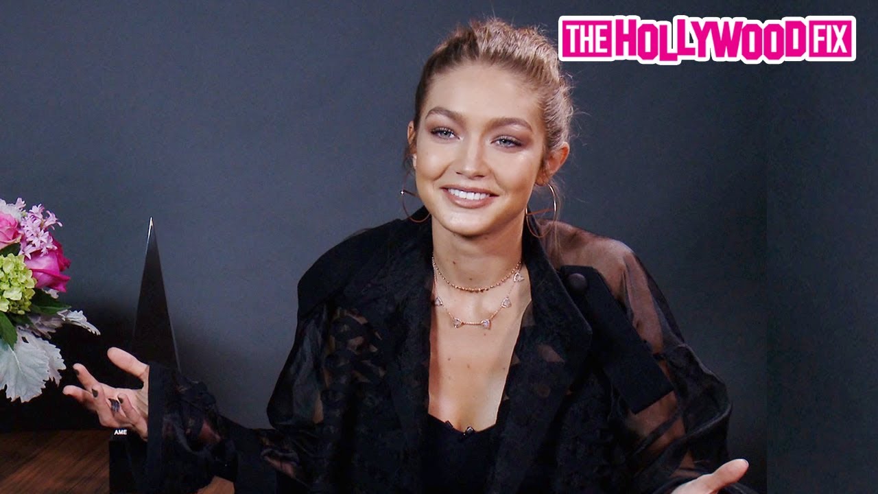 Gigi Hadid Speaks On Her Nerdy & Goofy Side, Zayn Malik, Bruno Mars, Lady Gaga & More At The AMA's