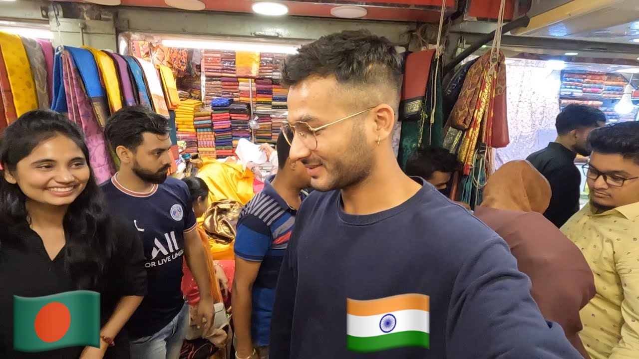 Local Bangladeshi girl showed me craziest markets in Dhaka
