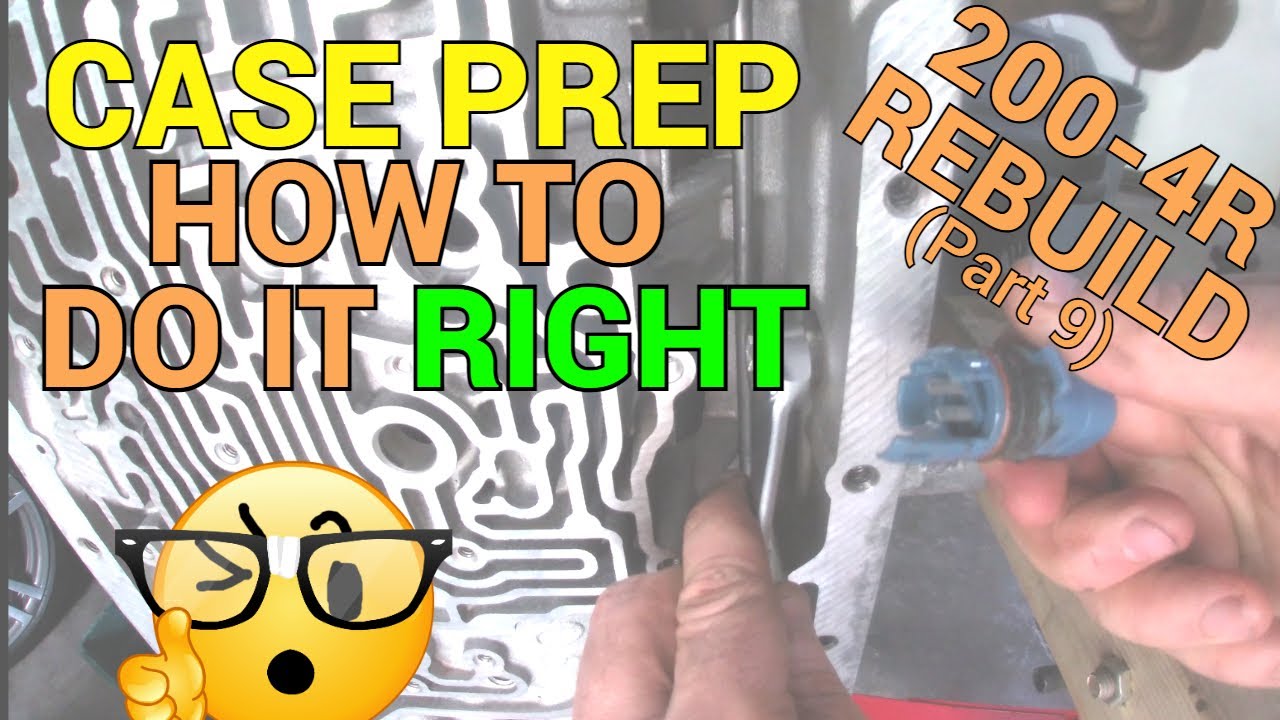 200-4r Rebuild (part 9) – Case Prep ▶How To Do it Right!! Mods, Tips and Tricks🤟🤟