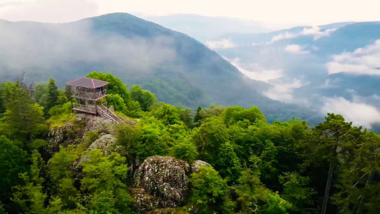 Bolu Yedigöller Drone çekimi (kuş bakışı)