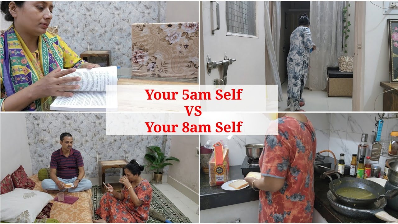 Your 5am Self VS Your 8am Self - इनमे से आप कौन से हैं - Motivational video