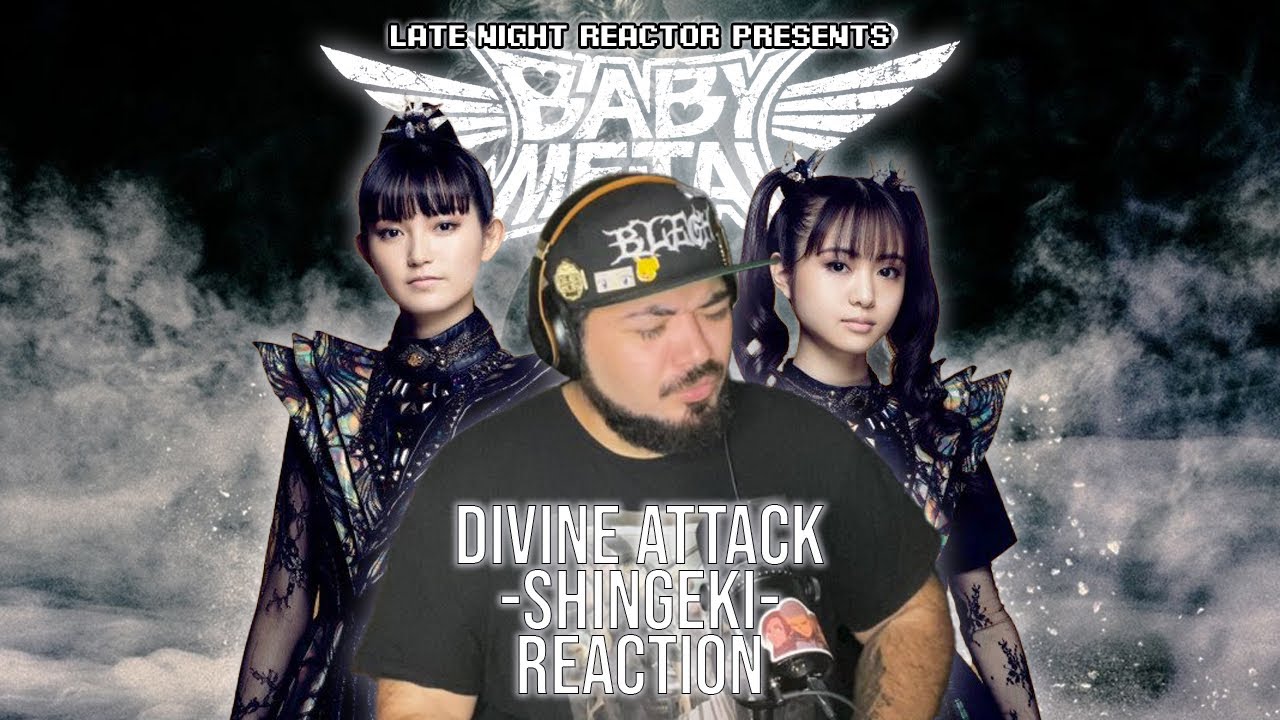 BABYMETAL - Divine Attack - 神撃 - (OFFICIAL VISUALIZER) (Reaction) This Is Their Heaviest Song Yet!!!