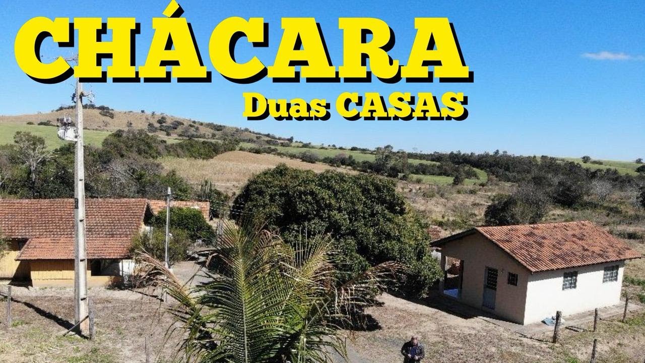 CHÁCARA NO PARANÁ COM DUAS CASAS PLANA ÓTIMA LOCALIZAÇÃO