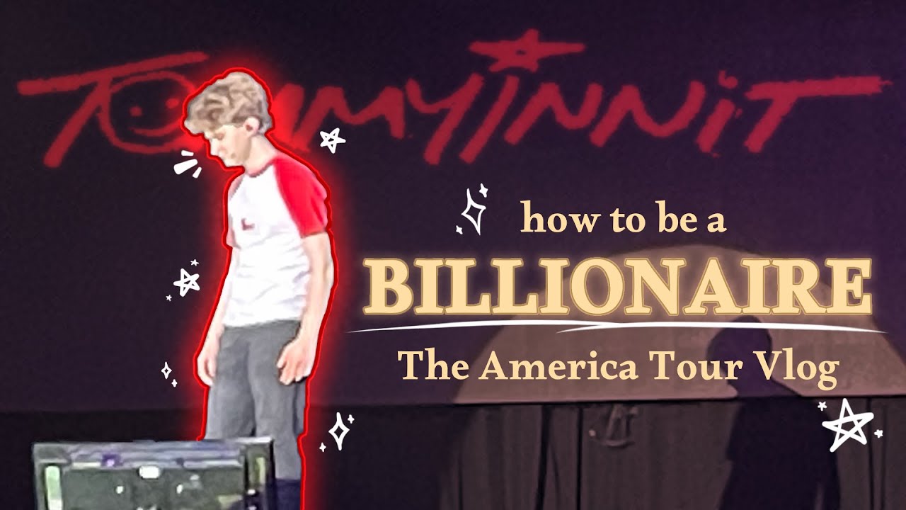TOMMYINNIT taught me how to become a BILLIONAIRE! [[🔺Ft. Xzyllan🔺]] SHOW VLOG